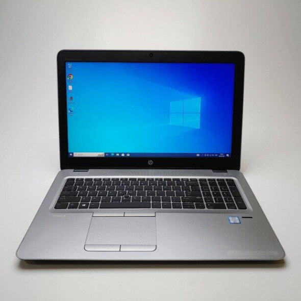 Ноутбук HP EliteBook 850 G3 / 15.6&quot; (1920x1080) TN / Intel Core i7-6600U (2 (4) ядра по 2.6 - 3.4 GHz) / 8 GB DDR4 / 240 GB SSD / Intel HD Graphics 520 / WebCam / Win 10 Pro - 2