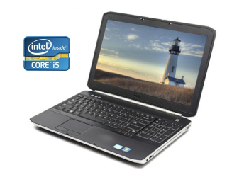 БУ Ноутбук Dell Latitude E5520 / 15.6&quot; (1366x768) TN / Intel Core i5-2410M (2 (4) ядра по 2.3 - 2.9 GHz) / 8 GB DDR3 / 480 GB SSD / Intel HD Graphics 3000 / WebCam / DVD-ROM / Win 10 Pro из Европы