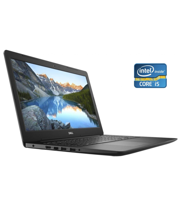 Ноутбук Dell Inspiron 3593 / 15.6&quot; (1920x1080) TN Touch / Intel Core i5-1035G1 (4 (8) ядра по 1.0 - 3.6 GHz) / 8 GB DDR4 / 240 GB SSD / Intel UHD Graphics / WebCam / Win 10 Home - 1