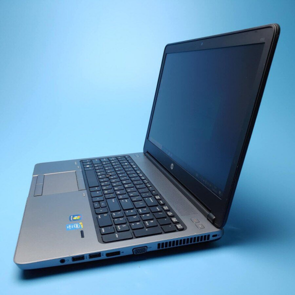 Ноутбук Б-класс HP ProBook 650 G1 / 15.6&quot; (1366x768) TN / Intel Core i7-4800MQ (4 (8) ядра по 2.7 - 3.7 GHz) / 8 GB DDR3 / 500 GB HDD / Intel HD Graphics 4600 / WebCam / DVD-ROM / Win 10 Pro - 5