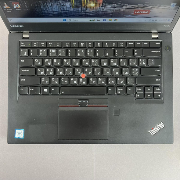 Ультрабук Б-класс Lenovo ThinkPad T470s / 14&quot; (1920x1080) IPS / Intel Core i5-7200U (2 (4) ядра 2.5 - 3.1 GHz) / 8 GB DDR4 / 256 GB SSD / Intel HD Graphics 520 / WebCam / HDMI / Два АКБ - 3