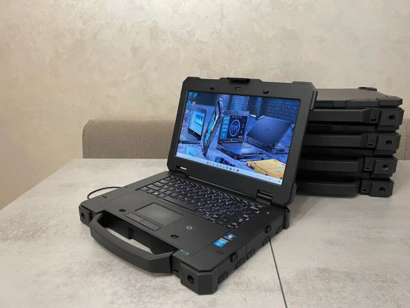 Защищенный ноутбук Dell Latitude E7404 Extreme Rugged / 14&quot; (1366x768) TN Touch / Intel Core i7-4650U (2 (4) ядра по 1.7 - 3.3 GHz) / 16 GB DDR3 / 256 GB SSD NEW / Intel HD Graphics 5000 / WebCam / HDMI - 4