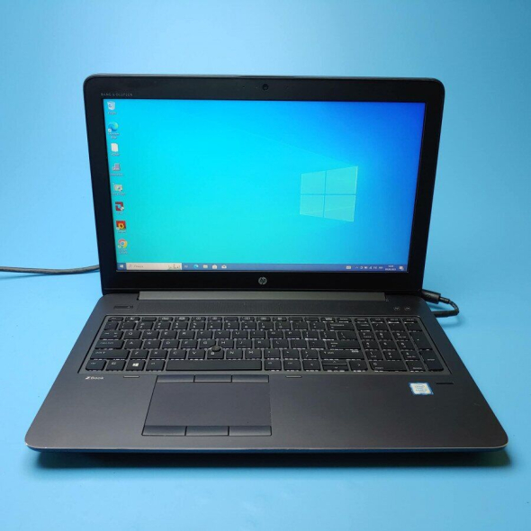 Мобильная рабочая станция HP ZBook 15 G3 / 15.6&quot; (1920x1080) TN / Intel Core i7-6700HQ (4 (8) ядра по 2.6 - 3.5 GHz) / 8 GB DDR4 / 240 GB SSD / nVidia Quadro M1000M, 2 GB GDDR5, 128-bit / WebCam / Win 10 Pro - 2