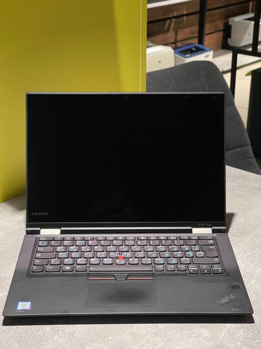 Ультрабук Lenovo ThinkPad X380 Yoga / 13.3&quot; (1920x1080) IPS Touch / Intel Core i5-8250U (4 (8) ядра по 1.6 - 3.4 GHz) / 8 GB DDR4 / 480 GB SSD / Intel UHD Graphics 620 / WebCam - 2