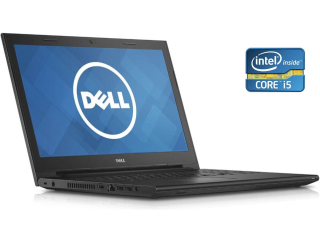 БУ Ноутбук Dell Inspiron 3543 / 15.6&quot; (1366x768) TN / Intel Core i5-5200U (2 (4) ядра по 2.2 - 2.7 GHz) / 8 GB DDR3 / 240 GB SSD / Intel HD Graphics 5500 / WebCam / DVD-ROM / Win 10 Home из Европы