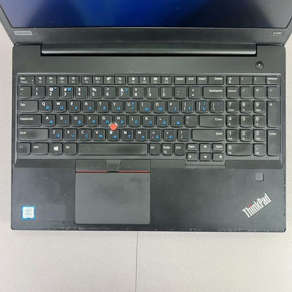 Ноутбук Б-класс Lenovo ThinkPad E580 / 15.6&quot; (1920x1080) IPS / Intel Core i5-8250U (4 (8) ядра по 1.6 - 3.4 GHz) / 8 GB DDR4 / 256 GB SSD / Intel UHD Graphics 620 / WebCam / HDMI / USB 3.0 - 3