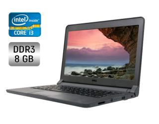 БУ Ноутбук Dell Latitude 3350 / 13.3&quot; (1366x768) TN / Intel Core i3-5005U (2 (4) ядра по 2.0 GHz) / 8 GB DDR3 / 128 GB SSD / Intel HD Graphics 5500 / WebCam / HDMI из Европы