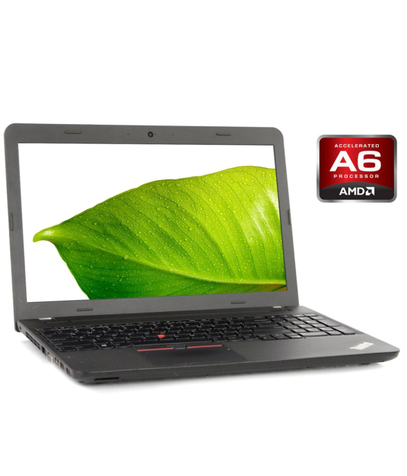 Ноутбук Lenovo ThinkPad E565 / 15.6&quot; (1366x768) TN / AMD A6-8500P (2 ядра по 1.6 - 3.0 GHz) / 8 GB DDR3 / 240 GB SSD / AMD Radeon R5 Graphics / WebCam / DVD-ROM / Win 10 Pro - 1