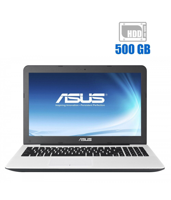 Ноутбук Asus X551MA / 15.6&quot; (1366x768) TN / Intel Celeron N2840 (2 ядра по 2.16 - 2.58 GHz) / 4 GB DDR3 / 500 GB HDD / Intel HD Graphics / АКБ не держит - 1