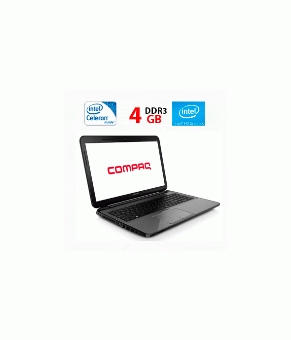 Ноутбук Б-класс HP Compaq 15-s000sg / 15.6&quot; (1366x768) TN / Intel Celeron N2815 (2 ядра по 1.86 - 2.13 GHz) / 4 GB DDR3 / 750 GB HDD / Intel HD Graphics - 1