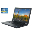 Ноутбук Б-класс Dell Latitude E5570 / 15.6" (1366x768) TN / Intel Core i5-6440HQ (4 ядра по 2.6 - 3.5 GHz) / 8 GB DDR4 / 240 GB SSD / Intel HD Graphics 530 / WebCam / Win 10 Pro - 1