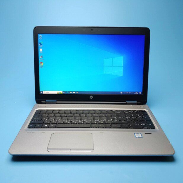 Ноутбук HP ProBook 650 G2 / 15.6&quot; (1920x1080) TN / Intel Core i5-6300U (2 (4) ядра по 2.4 - 3.0 GHz) / 8 GB DDR4 / 480 GB SSD / Intel HD Graphics 520 / WebCam / Win 10 Pro - 2