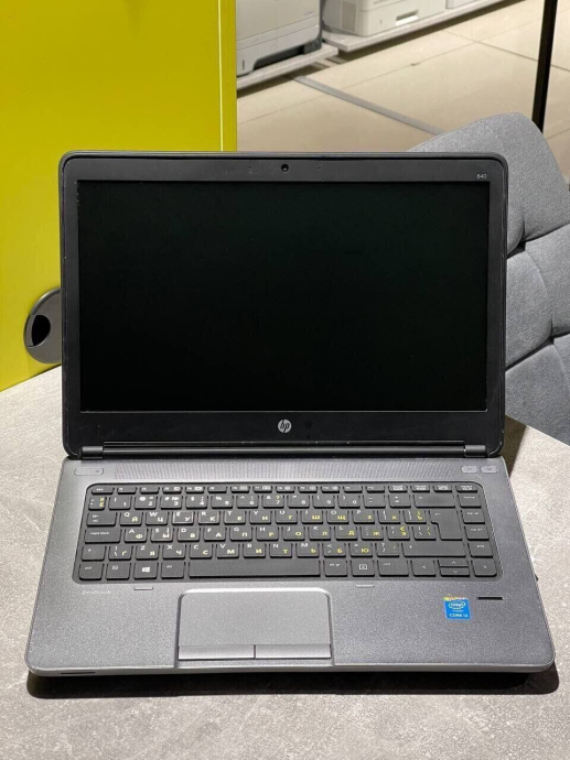 Ноутбук HP ProBook 640 G1 / 14&quot; (1366x768) TN / Intel Core i3-4100M (2 (4) ядра по 2.5 GHz) / 8 GB DDR3 / 120 GB SSD / Intel HD Graphics 4600 / WebCam - 2