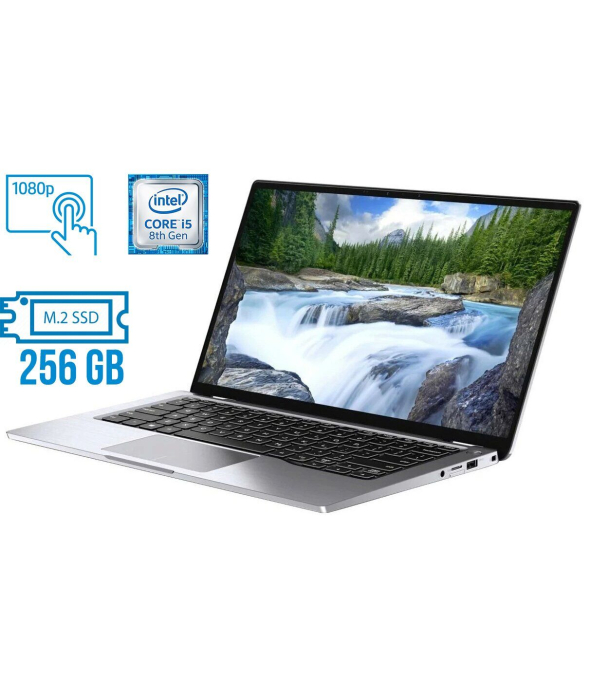 Ноутбук-трансформер Б-класс Dell Latitude 7400 2-in-1 / 14&quot; (1920x1080) IPS Touch / Intel Core i5-8265U (4 (8) ядра по 1.6 - 3.9 GHz) / 8 GB DDR3 / 256 GB SSD M.2 / Intel UHD Graphics 620 / WebCam / USB 3.1 / HDMI / Windows 11 лицензия - 1