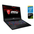 Игровой ноутбук MSI GS63 Stealth 8RE / 15.6" (1920x1080) IPS / Intel Core i7-8750H (6 (12) ядер по 2.2 - 4.1 GHz) / 16 GB DDR4 / 960 GB SSD / nVidia GeForce GTX 1060, 6 GB GDDR5, 192-bit / WebCam - 1