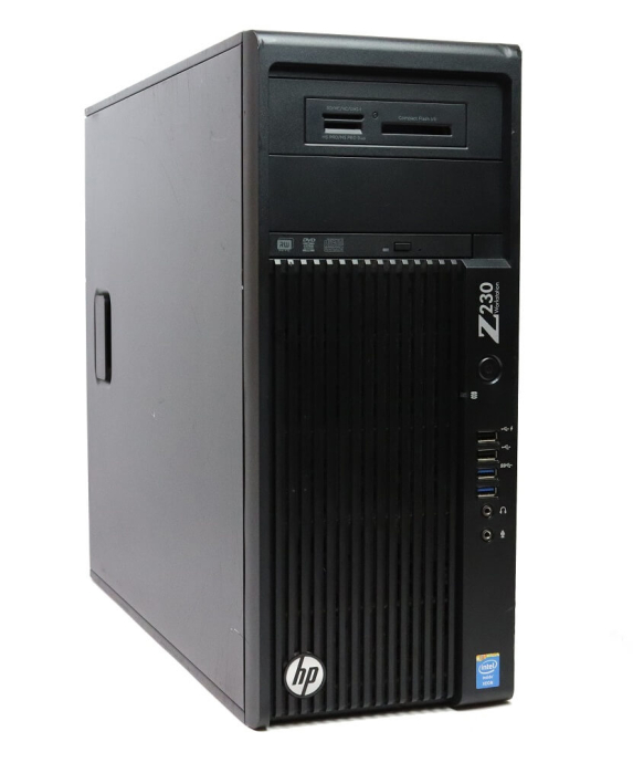 HP Workstation Z230 4x ядерний Intel Xeon E3-1225 3.1Ghz 8GB RAM 320GB HDD Quadro 2000 1GB - 2