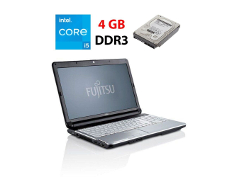 БУ Ноутбук Б-класс Fujitsu Lifebook A532 / 15.6'' (1366x768) TN / Intel Core i5-3210M (2 (4) ядра по 2.5 - 3.1 GHz) / 4 GB DDR3 / 500 GB HDD / Intel HD Graphics 4000 / WebCam из Европы