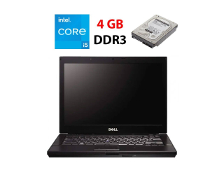 БУ Ноутбук Б-класс Dell Latitude E6410 / 14&quot; (1440x900) TN / Intel Core i5-520M (2 (4) ядра по 2.4 - 2.93 GHz) / 4 GB DDR3 / 250 GB HDD / Intel HD Graphics / WebCam из Европы