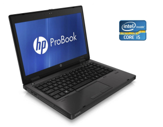БУ Ноутбук А-класс HP ProBook 6460b / 14&quot; (1366x768) TN / Intel Core i5-2520M (2 (4) ядра по 2.5 - 3.2 GHz) / 4 GB DDR3 / 256 GB SSD / Intel HD Graphics 3000 / WebCam / DVD-RW из Европы