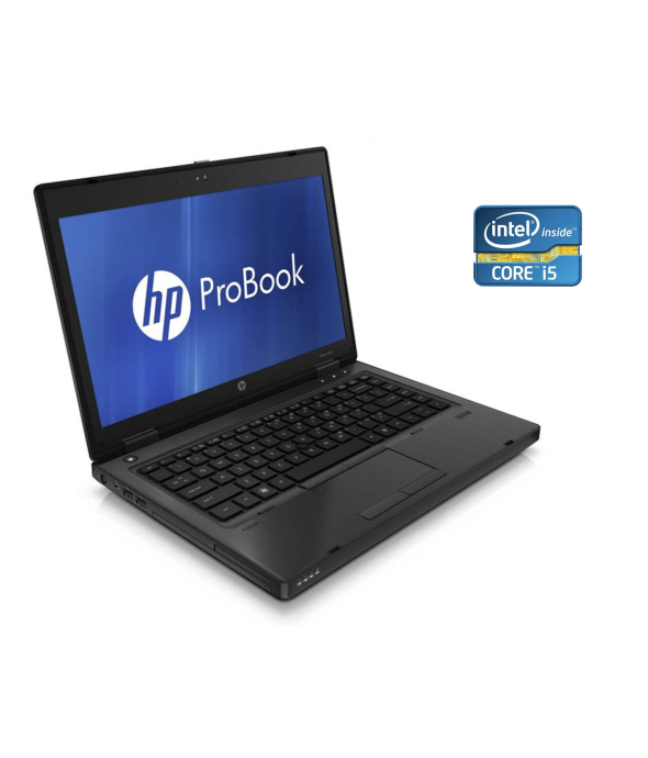 Ноутбук А-класс HP ProBook 6460b / 14&quot; (1366x768) TN / Intel Core i5-2520M (2 (4) ядра по 2.5 - 3.2 GHz) / 4 GB DDR3 / 256 GB SSD / Intel HD Graphics 3000 / WebCam / DVD-RW - 1