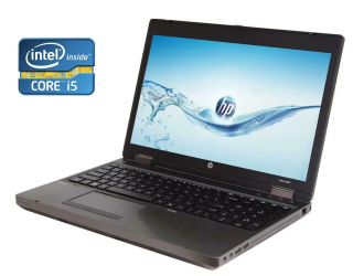 БУ HP EliteBook 6560b / 15.6&quot; (1600x900) TN / Intel Core i5-2520M (2 (4) ядра по 2.5 - 3.2 GHz) / 4 GB DDR3 / 128 GB SSD / Intel HD Graphics 3000 / WebCam / DVD-RW из Европы