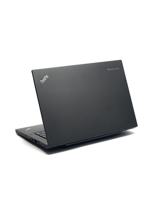 Ноутбук А- класс Lenovo ThinkPad T450 / 14&quot; (1600x900) TN / Intel Core i5-5300U (2 (4) ядра по 2.3 - 2.9 GHz) / 8 GB DDR3 / 128 GB SSD / Intel HD Graphics 5500 / WebCam / Два АКБ - 6