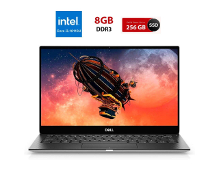 БУ Ноутбук Dell XPS 7390 / 13.3&quot; (1920x1080) IPS / Intel Core i3-10110U (2 (4) ядра по 2.1 - 4.1 GHz) / 8 GB DDR3 / 256 GB SSD / Intel UHD Graphics 620 / WebCam / USB 3.1 / HDMI из Европы