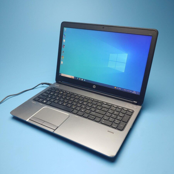 Ноутбук HP ProBook 650 G1 / 15.6&quot; (1920x1080) TN / Intel Core i5-4310M (2 (4) ядра по 2.7 - 3.4 GHz) / 8 GB DDR3 / 240 GB SSD / Intel HD Graphics 4600 / WebCam / DVD-ROM / Win 10 Pro - 2