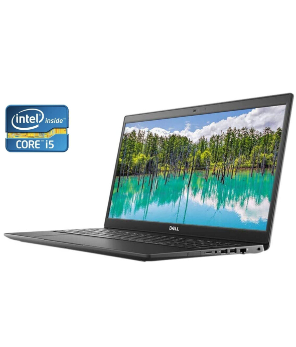 Ноутбук Dell Latitude 3510 / 15.6&quot; (1920x1080) TN / Intel Core i5-10210U (4 (8) ядра по 1.6 - 4.2 GHz) / 8 GB DDR4 / 256 GB SSD / Intel UHD Graphics / WebCam / Win 10 - 1