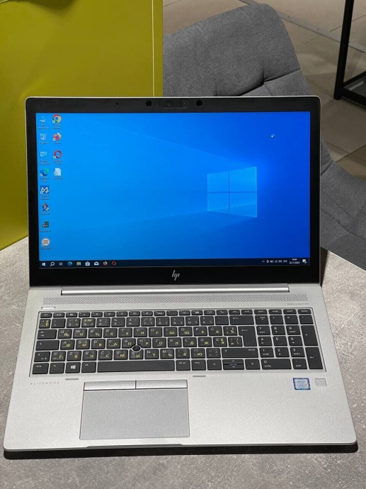 Ультрабук HP EliteBook 850 G5 / 15.6&quot; (1920x1080) IPS / Intel Core i5-8250U (4 (8) ядра по 1.6 - 3.4 GHz) / 8 GB DDR4 / 480 GB SSD / Intel UHD Graphics 620 / WebCam - 2