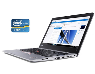 БУ Ультрабук Б-класс Lenovo ThinkPad 13 / 13.3&quot; (1366x768) TN / Intel Core i5-7200U (2 (4) ядра по 2.5 - 3.1 GHz) / 8 GB DDR4 / 256 GB SSD / Intel HD Graphics 620 / WebCam / Win 10 Pro из Европы
