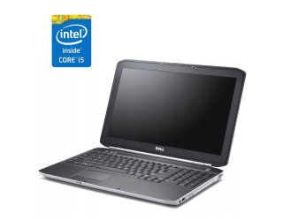 БУ Ноутбук Б-класс Dell Latitude E5520 / 15.6&quot; (1366x768) TN / Intel Core i5-2520M (2 (4) ядра по 2.5 - 3.2 GHz) / 4 GB DDR3 / 240 GB SSD / Intel HD Graphics 3000 / WebCam из Европы