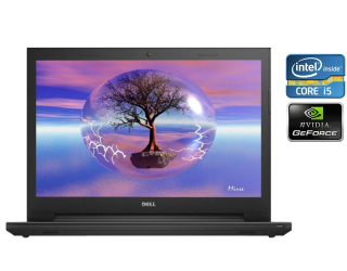 БУ Ноутбук А-класс Dell Inspiron 3542 / 15.6&quot; (1366x768) TN / Intel Core i5-4210U (2 (4) ядра по 1.7 - 2.7 GHz) / 4 GB DDR3 / 128 GB SSD / nVidia GeForce 820M, 1 GB DDR3, 64-bit / WebCam / DVD-RW / Win 10 Pro из Европы