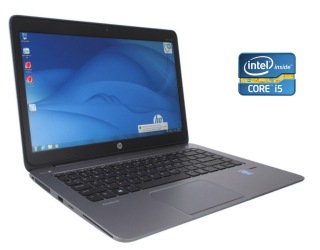 БУ Ультрабук Б-класс HP EliteBook Folio 1040 G1 / 14&quot; (1920x1080) IPS / Intel Core i5-4300U (2 (4) ядра по 1.9 - 2.9 GHz) / 4 GB DDR3 / 240 GB SSD / Intel HD Graphics 4400 / WebCam / Win 10 Pro из Европы