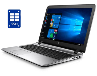 БУ Ноутбук Б-класс HP ProBook 450 G3 / 15.6&quot; (1366x768) TN / Intel Core i3-6100U (2 (4) ядра по 2.3 GHz) / 8 GB DDR4 / 128 GB SSD / Intel HD Graphics 520 / WebCam / Win 10 Pro из Европы