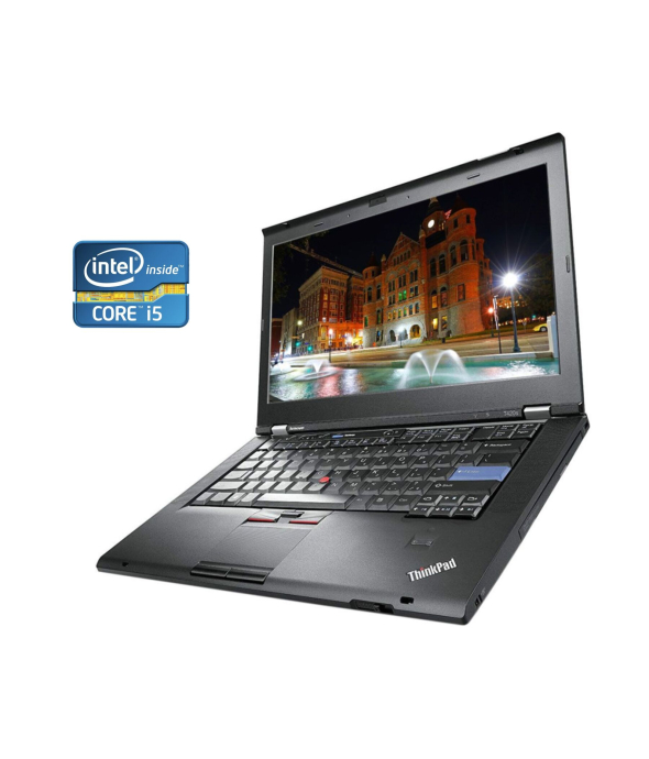 Ультрабук Lenovo ThinkPad T420s / 14&quot; (1600x900) TN / Intel Core i5-2520M (2 (4) ядра по 2.5 - 3.2 GHz) / 8 GB DDR3 / 240 GB SSD / Intel HD Graphics 3000 / WebCam / Win 10 Pro - 1