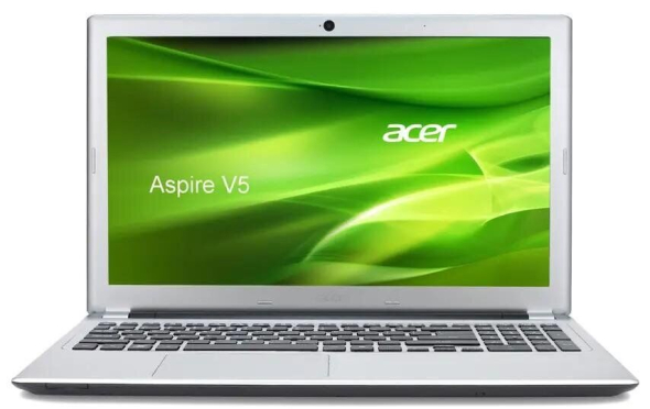 Ноутбук Acer Aspire V5-571 / 15.6&quot; (1366x768) TN / Intel Core i3-2310M (2 (4) ядра по 2.1 GHz) / 8 GB DDR3 / 240 GB SSD / Intel HD Graphics 3000 / WebCam / Win 10 Pro - 2
